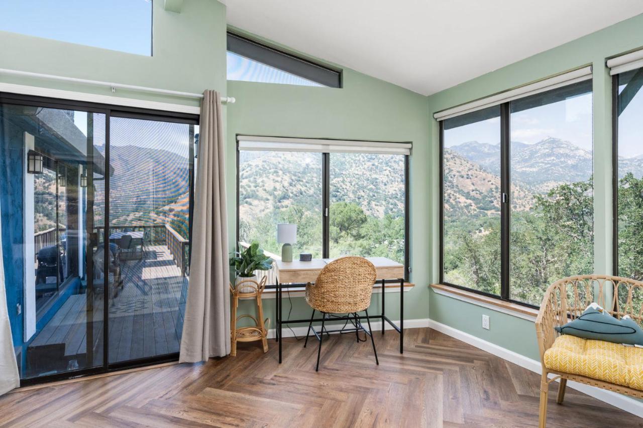 Mountain View, Hot Tub, Open Kitchen, 10M To Sequoia Villa Three Rivers Ngoại thất bức ảnh